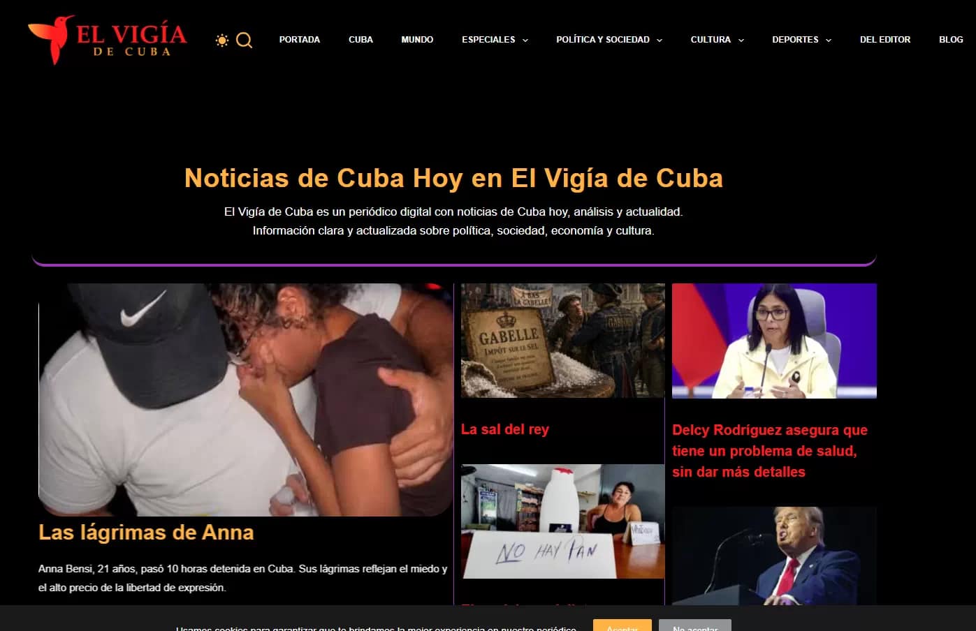 Transformación de un medio digital: caso El Vigía de Cuba 1 Transformación digital de un medio digital: caso El Vigía de Cuba