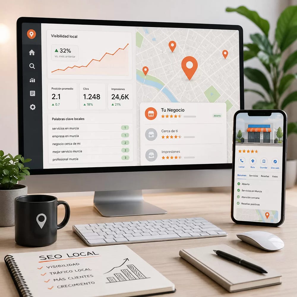 Local SEO in Murcia for Businesses That Want More Visibility 1 Local SEO in Murcia for businesses that want to be found by nearby customers