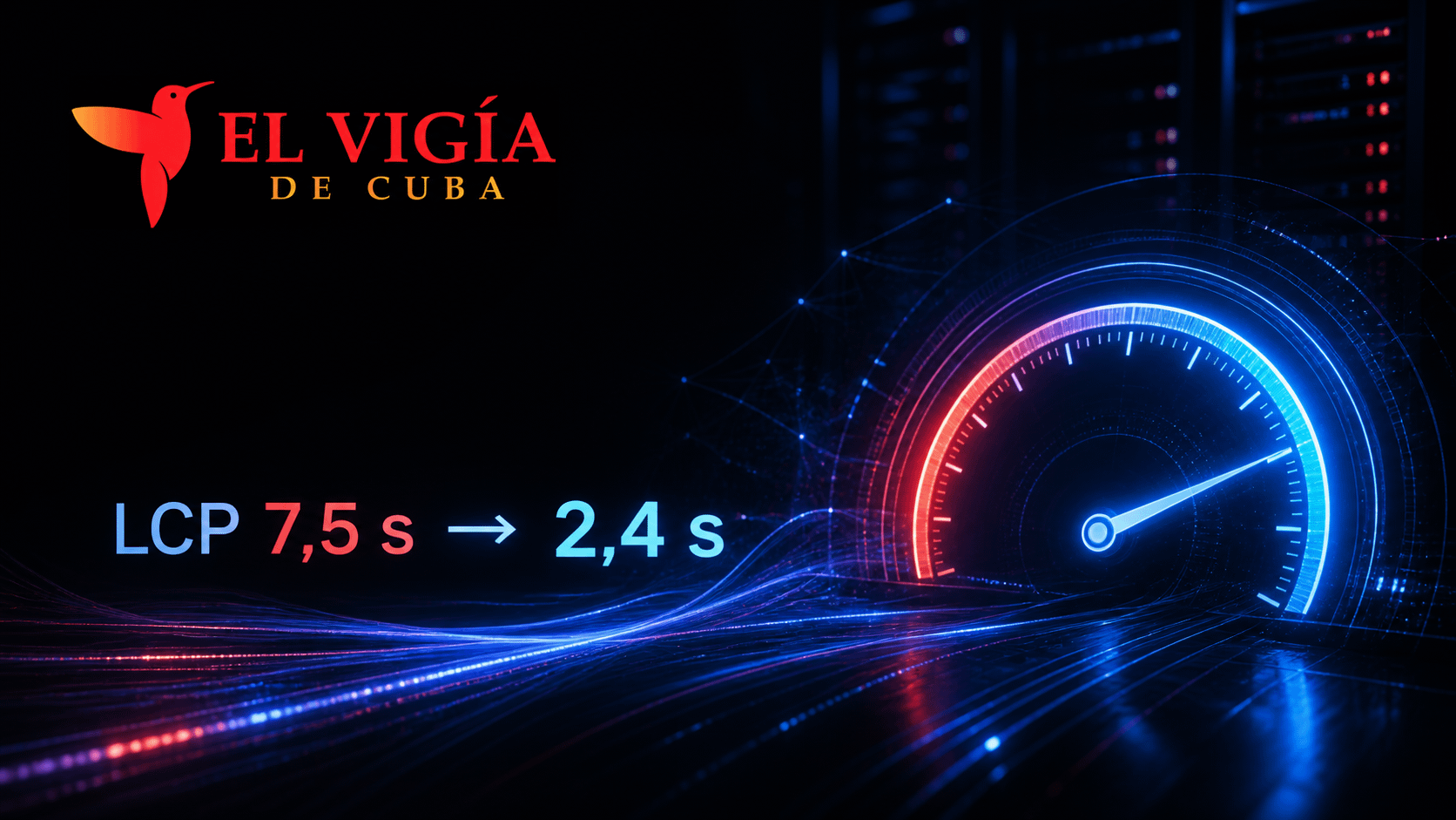 Caso real de optimización WordPress: El Vigía de Cuba pasa de 7,5 a 2,4 segundos de LCP 1 El Vigía de Cuba mejora su velocidad web: el LCP baja de 7,5 a 2,4 segundos tras optimizar WordPress