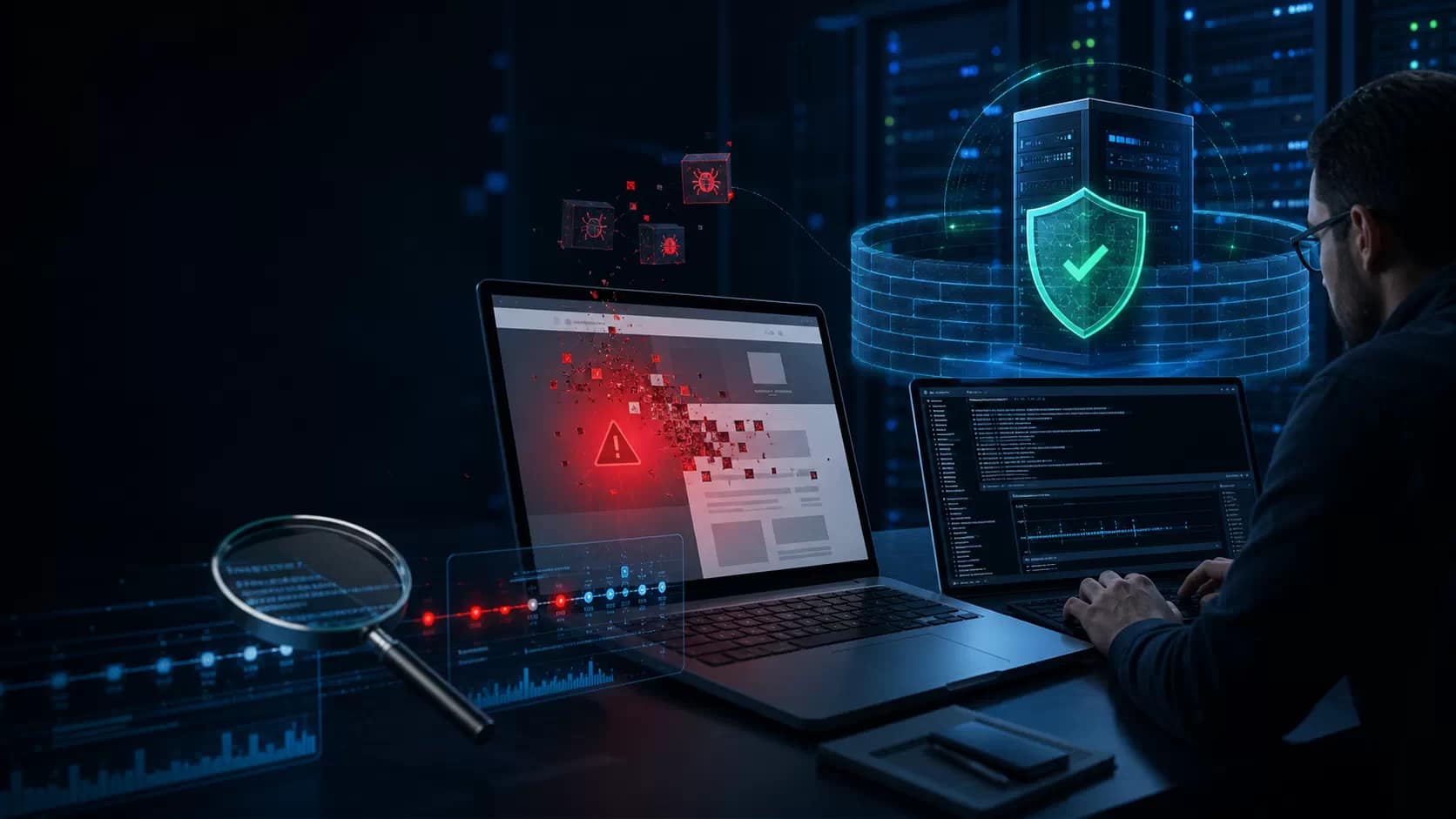 Nos hackearon: por qué no bastaba con limpiar el malware 4 Cómo investigamos el WordPress hackead