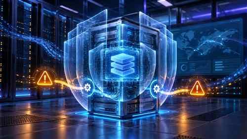 Vulnerabilidades críticas de PHP: cómo proteger tu servidor 2 Servidor protegido por escudos digitales ante dos vulnerabilidades críticas de PHP